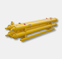 High pressure heat exchangers